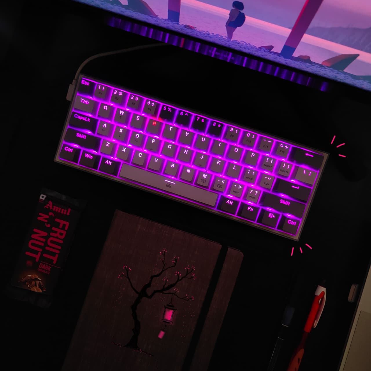 Pink Table